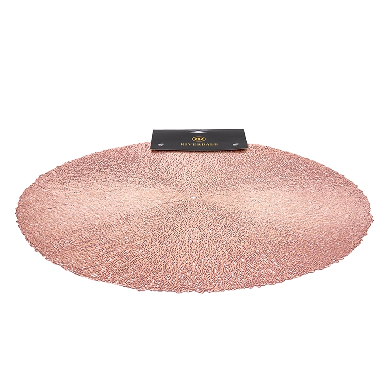 Placemats Wire set van 4 rosegold