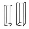 Plantentafel Amaro 90cm zwart - set van 2