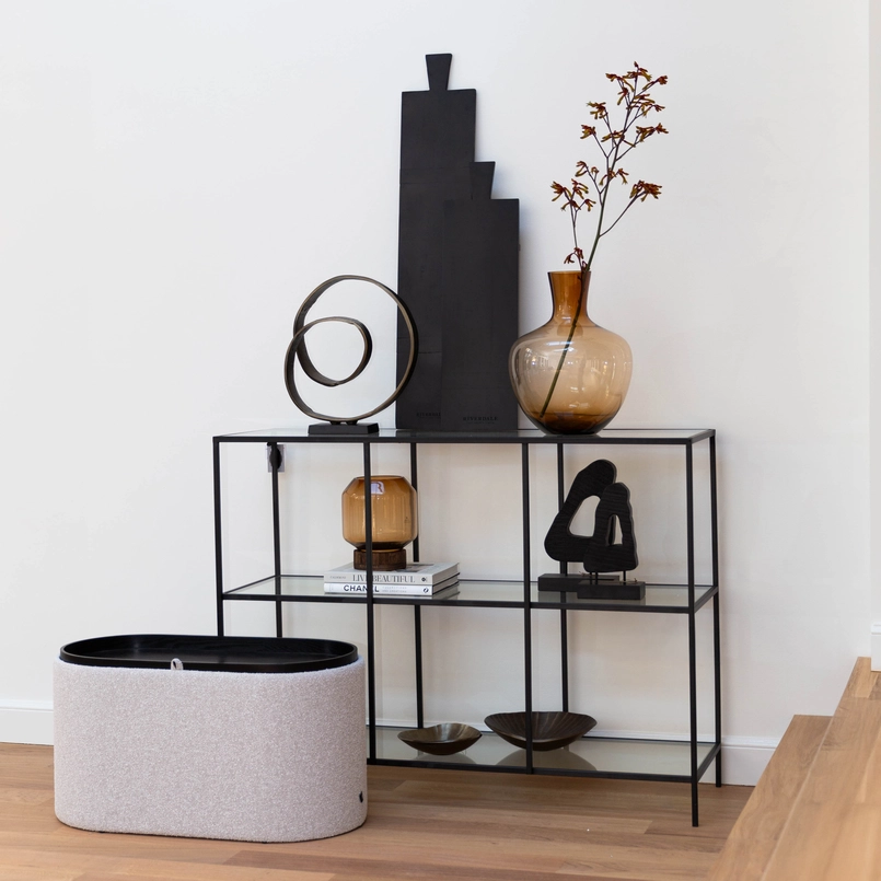 Plateau Sam 100cm schwarz