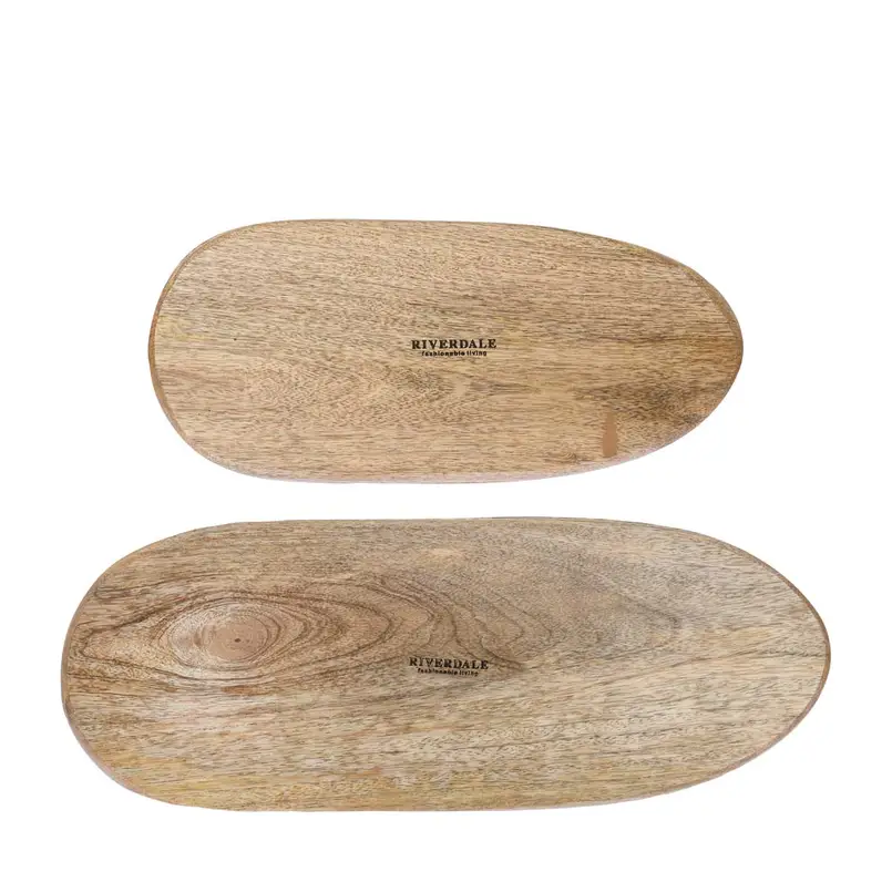 Plateau Sam 48cm naturel - 2er-Set