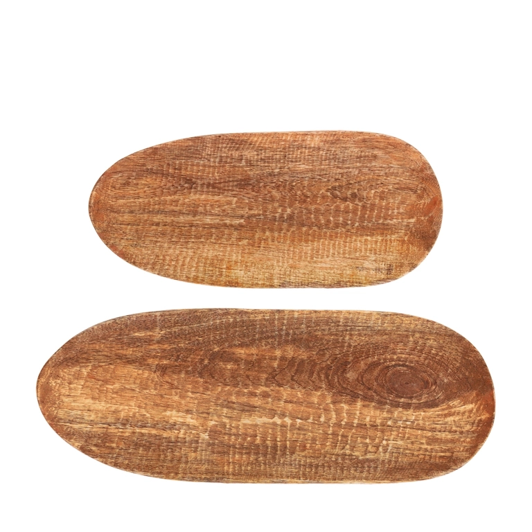 Plateau Sam 48cm naturel - 2er-Set