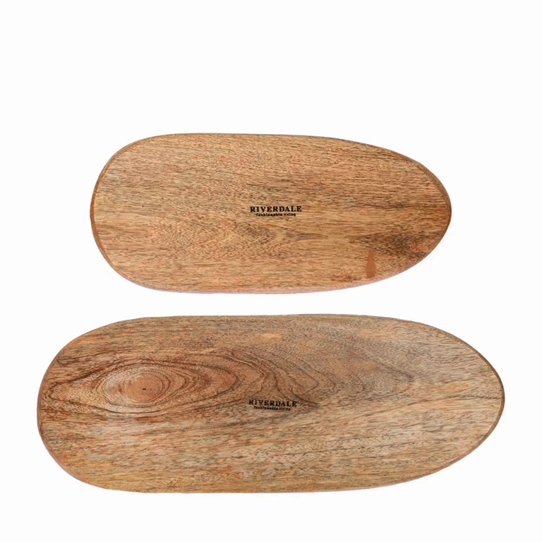 Plateau Sam 48cm naturel - 2er-Set