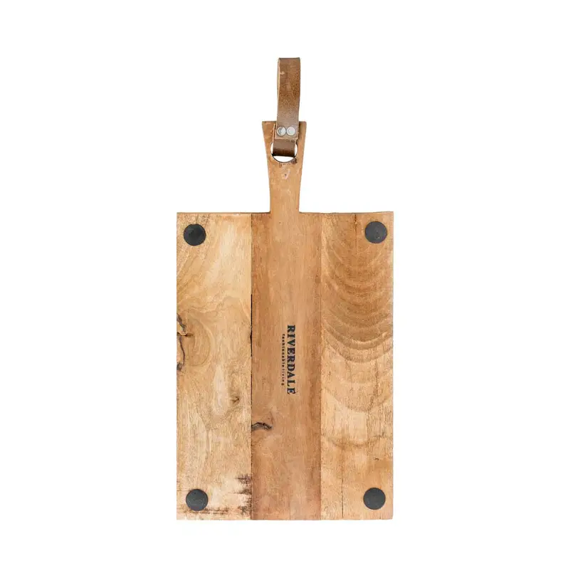 Platter Leila square 46cm natural