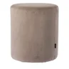 Poef Chelsea Ø50cm grijs