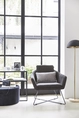 Pouf London Ø70cm black