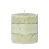 Rustieke Swirl Geurkaars Summer Bellini 10x10cm