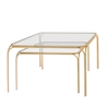 Salontafel Amaro 75cm goud - set van 2