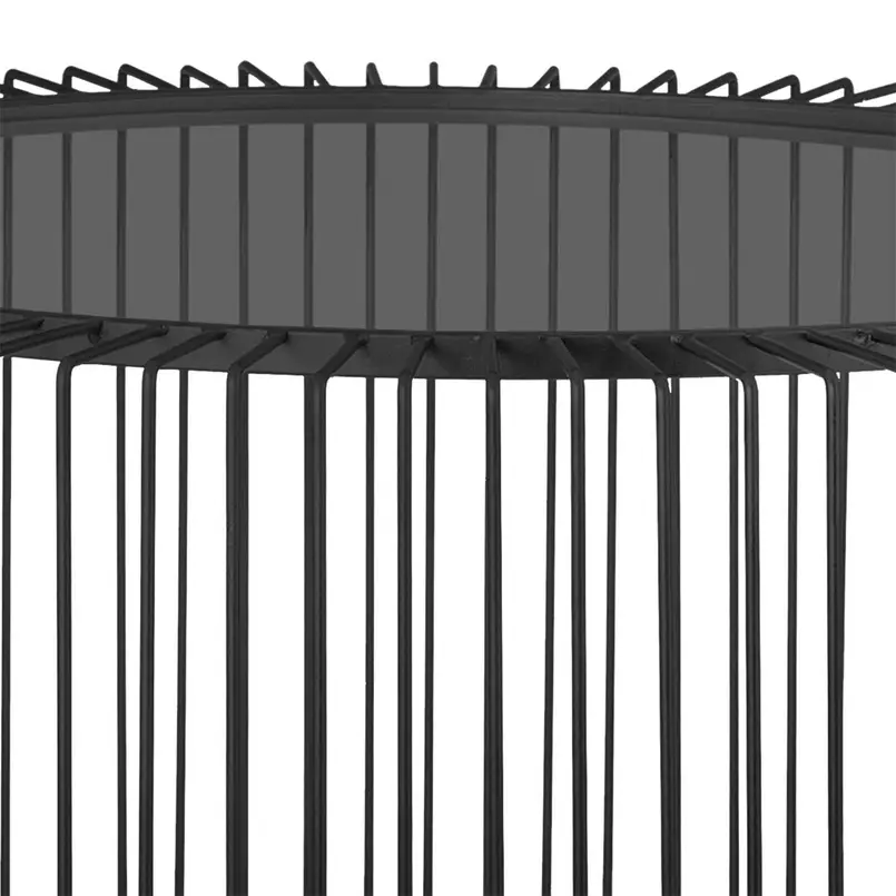 Salontafel Rocco 82cm zwart