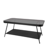 Salontafel Roma zwart 90cm