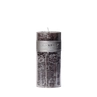 Scented candle Arabian Nights 7.5x15cm dark gray