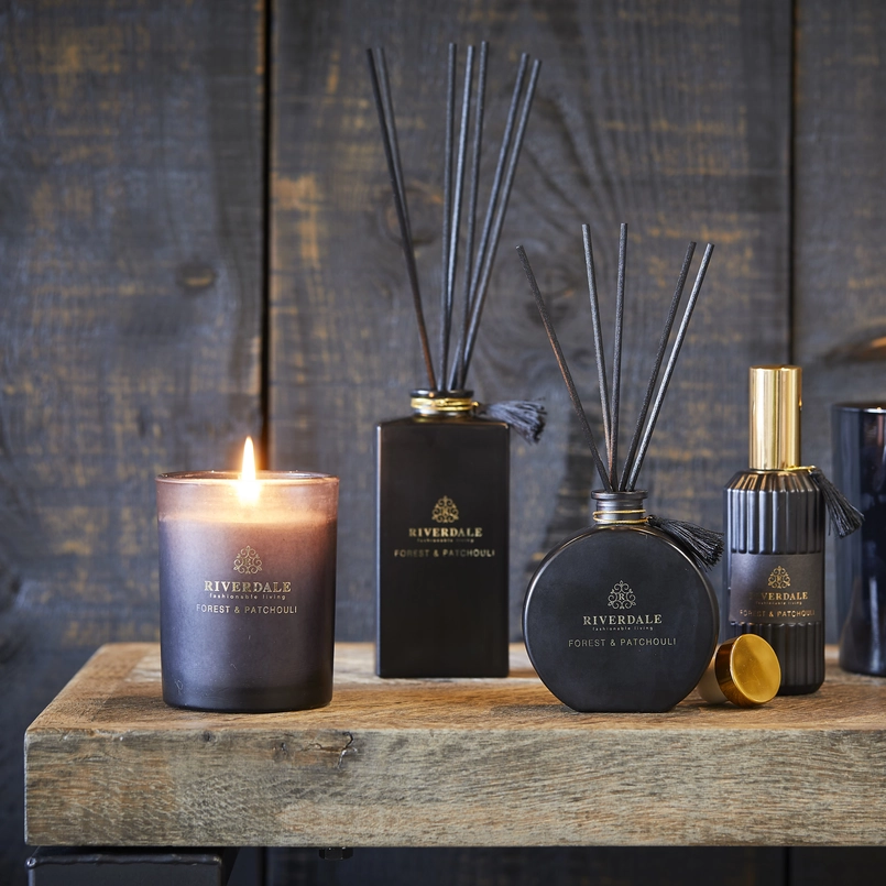 Scented candle Boutique 10cm black