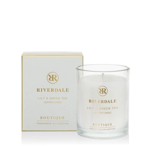 Scented candle Boutique 10cm gray