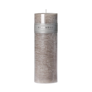 Scented candle Jasmin Tea 7.5x23cm light gray