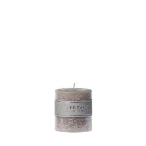 Scented candle Jasmin Tea 7.5x7.5cm light gray