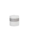 Scented candle Pillar 10x10cm White