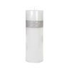 Scented candle Pillar 7.5x23cm White
