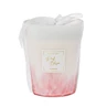 Scented candle Sense 16cm pink/white