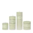 Scented candle Summer Bellini 10x10cm pistachio