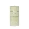 Scented candle Summer Bellini 7.5x15cm pistachio