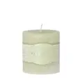 Scented candle Summer Bellini 7.5x7.5cm pistachio