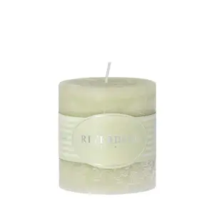 Scented candle Summer Bellini 7.5x7.5cm pistachio