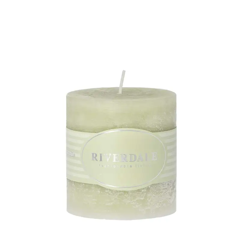Scented candle Summer Bellini 7.5x7.5cm pistachio