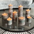 Scented candle Swirl Arabian Nights 10x10cm dark gray