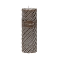 Scented candle Swirl White Chocolate 7.5x23cm mocha
