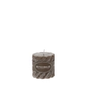 Scented candle Swirl White Chocolate 7.5x7.5cm mocha