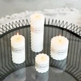 Scented candle Swirl White Tea Ginger 10x10cm white