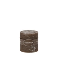 Scented candle White Chocolate 10x10cm mocha