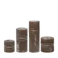 Scented candle White Chocolate 10x10cm mocha