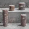 Scented candle White Chocolate 10x10cm mocha