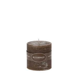 Scented candle White Chocolate 10x10cm mocha