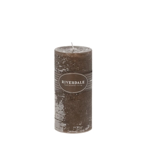 Scented candle White Chocolate 7.5x15cm mocha