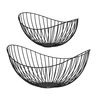Schalen set Raavi zwart 56cm