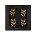Servetringen Leaf s/4 goud