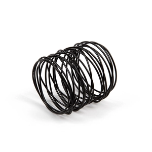 Servetringen Wire s/4 zwart