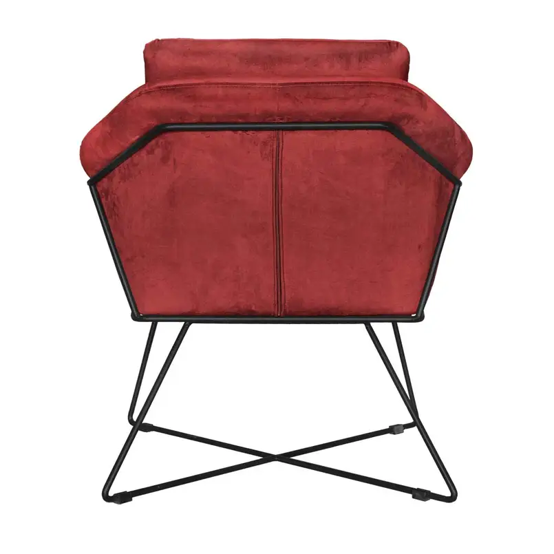 Sessel Ridge 77cm burgundy