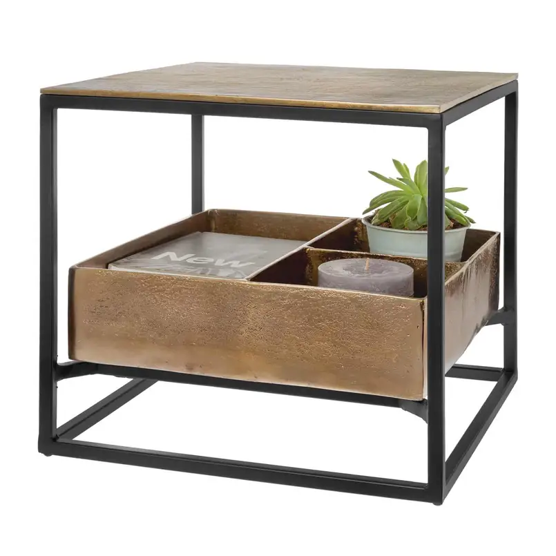 Side table Phi 42cm copper