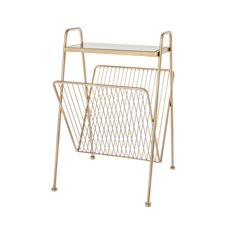 Side table Rocco 55cm gold