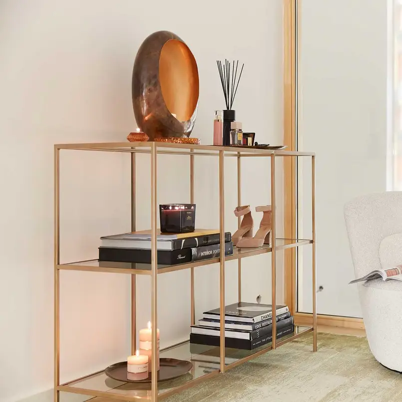 Sidetable Amaro 120cm gold