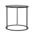Sidetable Amaro 50cm black - set of 2
