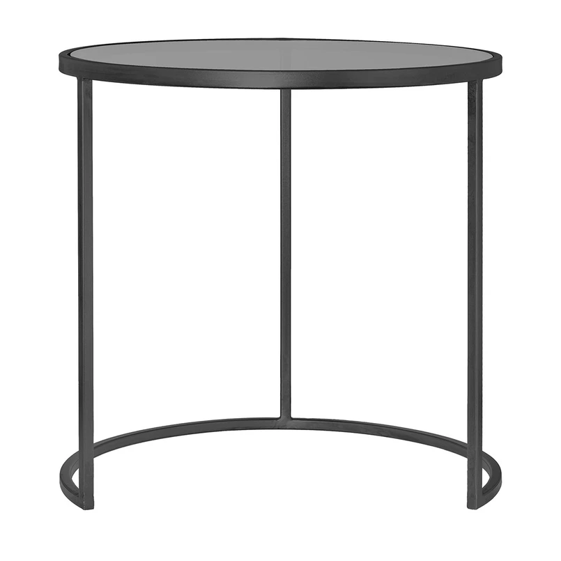 Sidetable Amaro 50cm black - set of 2