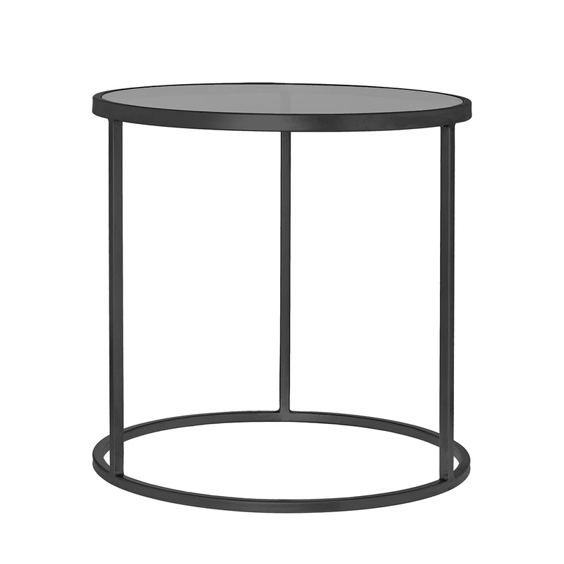 Sidetable Amaro 50cm black - set of 2
