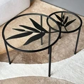 Sidetable Amaro 60cm black - set of 2