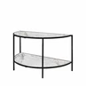 Sidetable Mara 80cm white marble