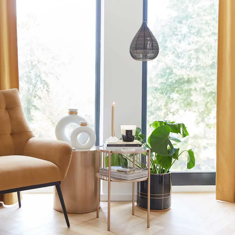 Sidetable Rocco 55cm gold