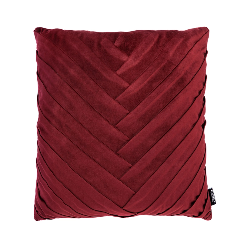 Sierkussen Emmy 45x45cm burgundy