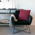 Sierkussen Lillian 50x50cm burgundy